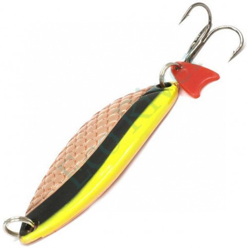 Блесна Sprut Astra Spoon колеб. 66мм/19г/GLBK