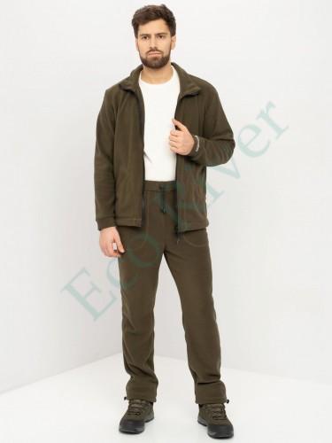 Костюм дем. Байкал хаки тк. флис р.52-54/182-188 (Huntsman)