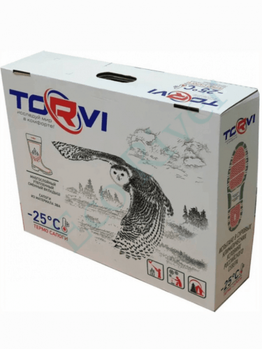 Сапоги Torvi ЭВА с вкладышем ТЭП -25С олива р.45-46