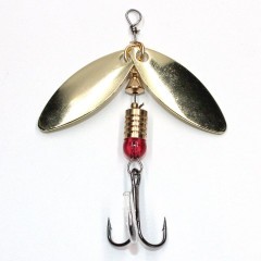 Блесна вращ. Namazu Supreme Master, вес 5 г, цвет 02 (латунь)/200/