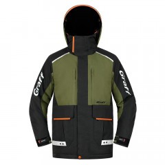 Костюм рыболовный Graff зимний (поплавок, до -15 гр.) размер 3XL/182-188 (Bratex 8000, черно-оливковый)