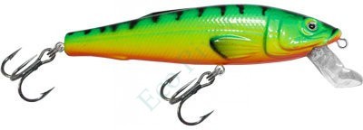 Воблер AQUA M-3 100mm, цвет 049 (флуоресцентная макрель)