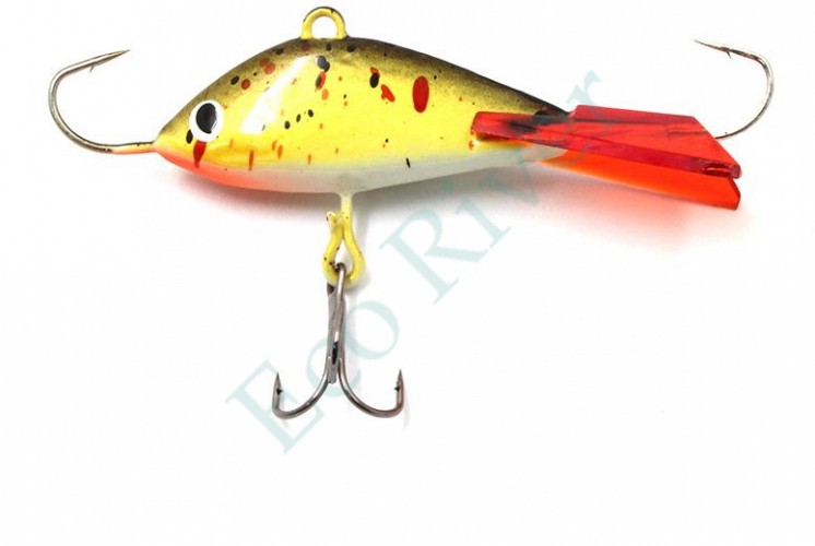 Балансир Яман Карасик (малый), размер 4 см, вес 11 гр., цв. 14, на блистере