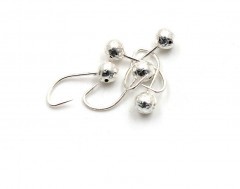 Мормышка Яман шар с отв.,цв.SILVER PLATED, d 6, вес 1,2 г (уп. 5 шт.)