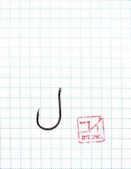 Крючок KOI CHINU-RING, размер 2 (INT)/7 (AS), цвет BN (10 шт.)/100/