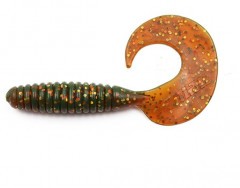 Твистер Yaman Spiral, р.5 inch, цвет # 09 - Motor Oil (уп. 5 шт.)