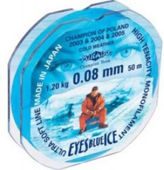 Леска Mikado Eyes Blue Ice 0.08 25м