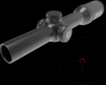 Оптический прицел ARTELV CRS 1-8x24 SFP, 30mm, с подсветкой