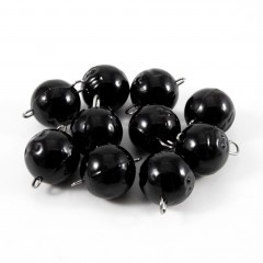 Груз Чебурашка окрашенный разборный Яман (10 шт.) - 18 гр., чёрный/250/