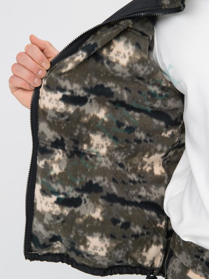 Костюм дем. Пикник Люкс кмф 135 тк. флис р.48-50/170-176 (Huntsman)