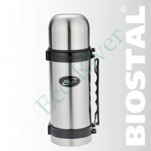 Термос Biostal NY-1000-2 у/г с кноп. и ручкой