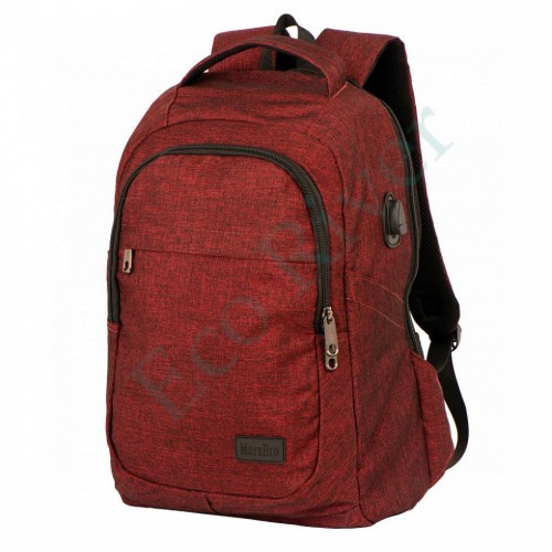 Рюкзак MarsBro Business Laptop, цвет винный, размер 40*30*15, объем 30 л