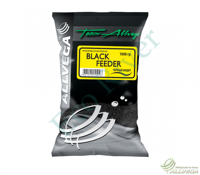 Прикормка Allvega Team Allvega Black Feeder черный фидер 1кг