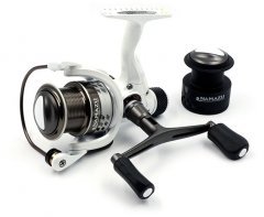 Катушка безынерционная Namazu White Fish WF3000, 4+1 подш., метал. шпуля + запасная графит. шпуля/20