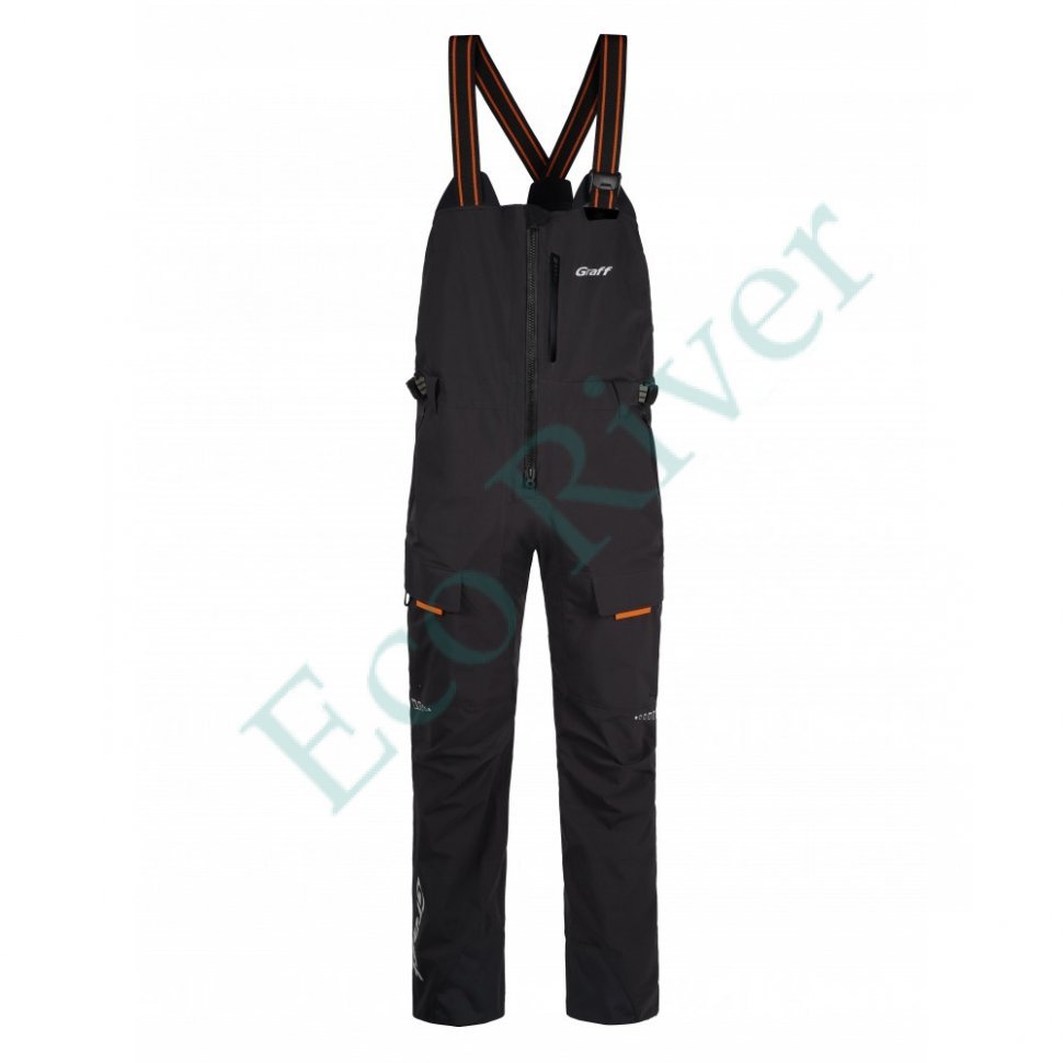 Костюм рыболовный Graff демисезонный размер 3XL/176-182 (Bratex 25000, графит)