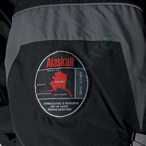 Костюм зимний Alaskan Dakota серый/черный S