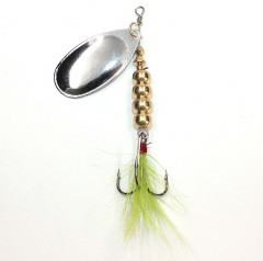 Блесна вращ. Namazu AmanThul, вес 13 г, цвет 01 (серебро)/200/