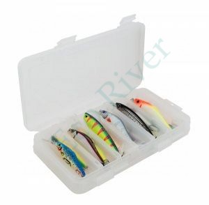 Коробка ВБ-2 д/воблеров и балансиров 230*125*35мм 2-стор. зелен. (Три кита)