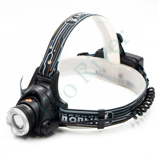 Фонарь налобный Сибирский Следопыт-Эон, 1L, zoom, аккум.2x2200mAh/60/