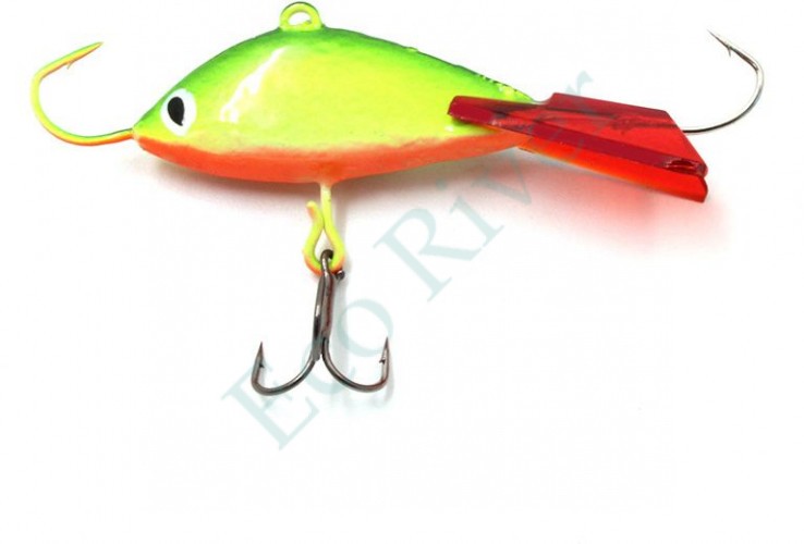 Балансир Яман Карасик (малый), размер 4 см, вес 11 гр., цв. 27, на блистере