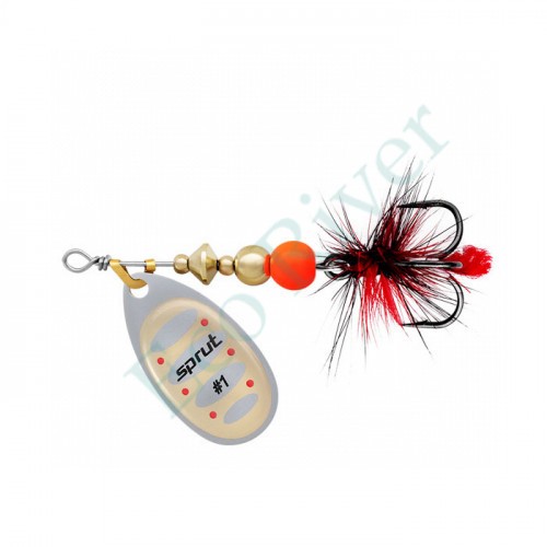 Блесна Sprut Alba Ball System Spinner №4 12.5г/PTG