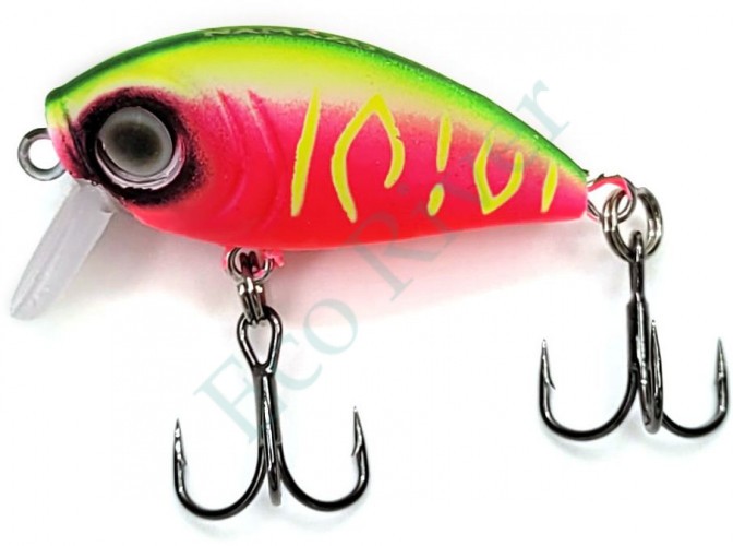 Воблер Namazu WaterFly, L-36мм, 2,8г, крэнк, медленно тонущий (0-1,0м), цвет №9/200/