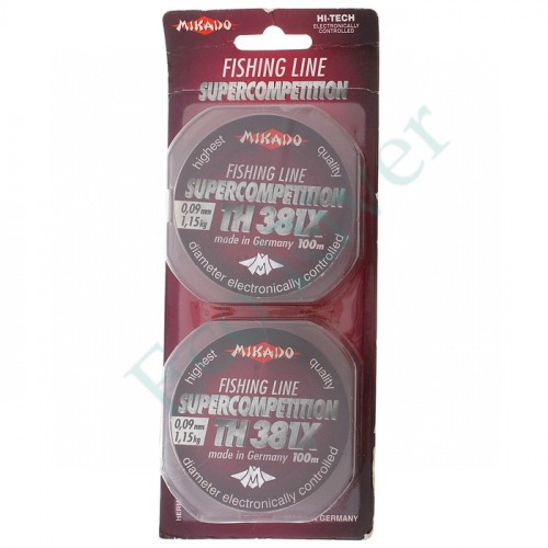 Леска Mikado Super Competition 0.12 100м