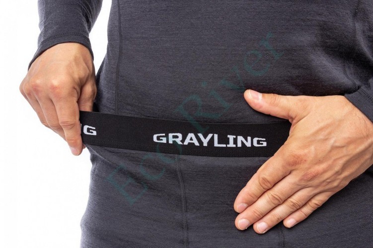 Иркут термобелье из мериноса GRAYLING, графит
