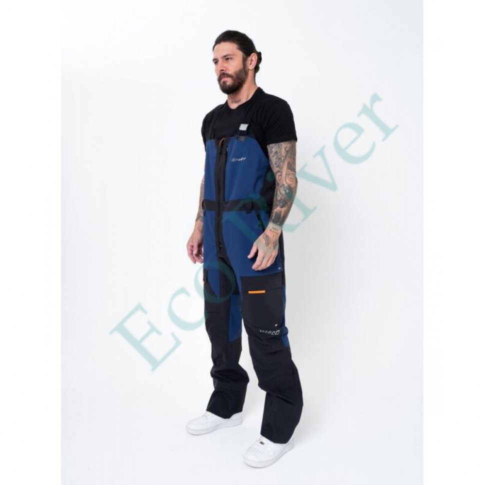 Костюм рыболовный Graff демисезонный размер 2XL/176-182 (Bratex 25000, синий)