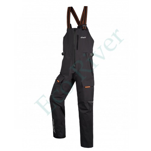 Костюм рыболовный Graff демисезонный размер 4XL/182-188 (Bratex 25000, графит)