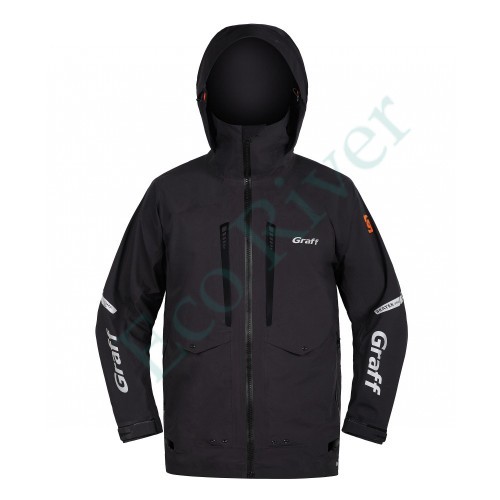 Костюм рыболовный Graff демисезонный размер 4XL/182-188 (Bratex 25000, графит)