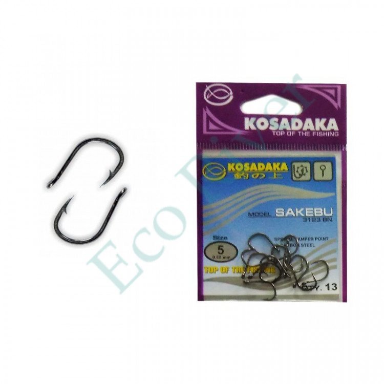Крючок Kosadaka Sakebu №9 3123BN (15шт)
