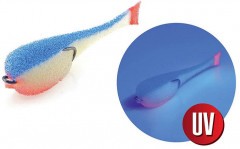 Поролоновая рыбка Yaman на двойнике, р. 95 мм, цвет 22 UV (5 шт.)