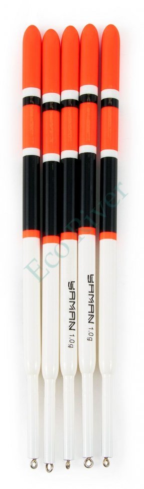 Поплавок Yaman пустотелый 314-010, PVC, 1 г (уп. 5 шт)/250/