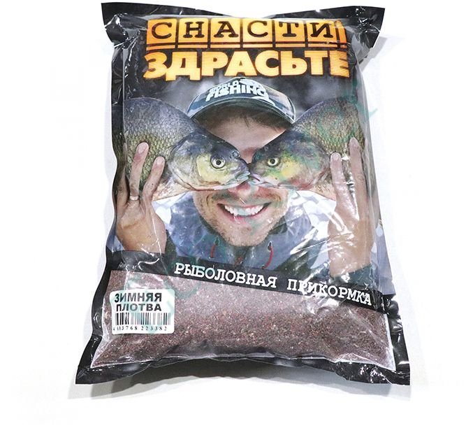 Прикормка MINENKO СНАСТИ ЗДРАСЬТЕ Зимняя Плотва, 800 г/20/