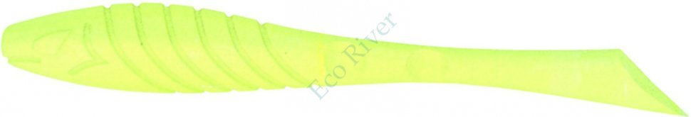 Слаг Yaman PRO Devos Fry, р.1,6 inch, цвет #02 - Chartreuse (уп.10шт)