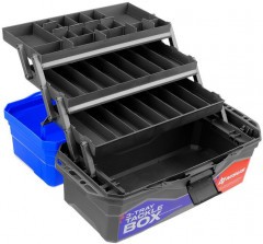 Ящик рыболовный NISUS Tackle Box трехполочный синий (N-TB-3-B)