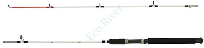 Спиннинг стеклопластиковый резьбовой Crocodile 1,8 м, тест 100-250г/25/