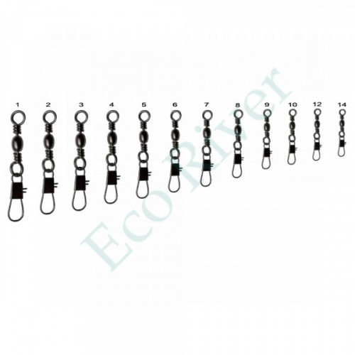 Вертлюг с застежкой Siweida А-136 №5 7131051 5шт (C2-2)