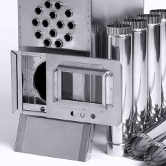 Теплообменник д/палатки Вектор-ВД с вентилятором 400*200*380