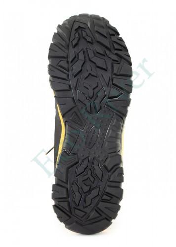 Треккинговые ботинки Kazbek (Казбек)(Замш, Графит/горчица)
