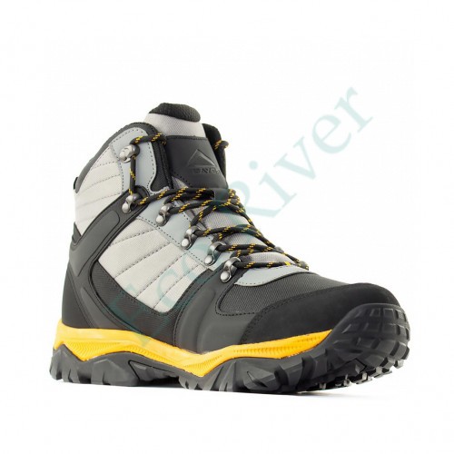 Треккинговые ботинки Kazbek (Казбек)(Замш, Графит/горчица)