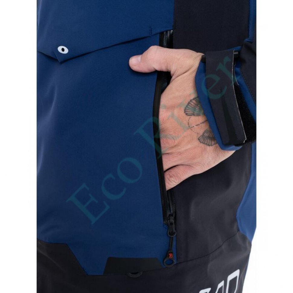 Костюм рыболовный Graff демисезонный размер 3XL/176-182 (Bratex 25000, синий)