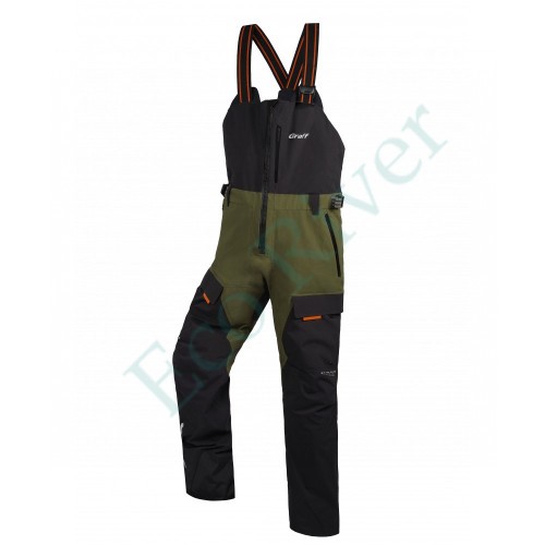 Костюм рыболовный Graff демисезонный размер S/170-176 (Bratex 25000, оливковый)