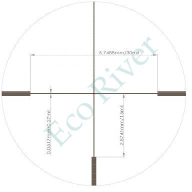 Оптический прицел ARTELV CRS 1-4x24 SFP, 30mm, с подсветкой Fiber