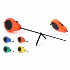 Удочка зим. Akara SK-R Балалайка красн. с кнопкой тормоза