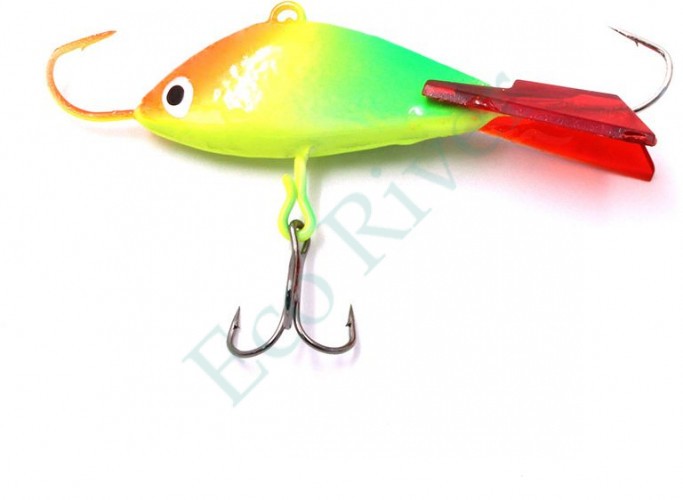 Балансир Яман Карасик (малый), размер 4 см, вес 11 гр., цв. 37, на блистере