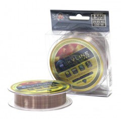 Леска Sprut Skyline Fluorocarbon Composition EvoTech PRO gold 0.205 100м