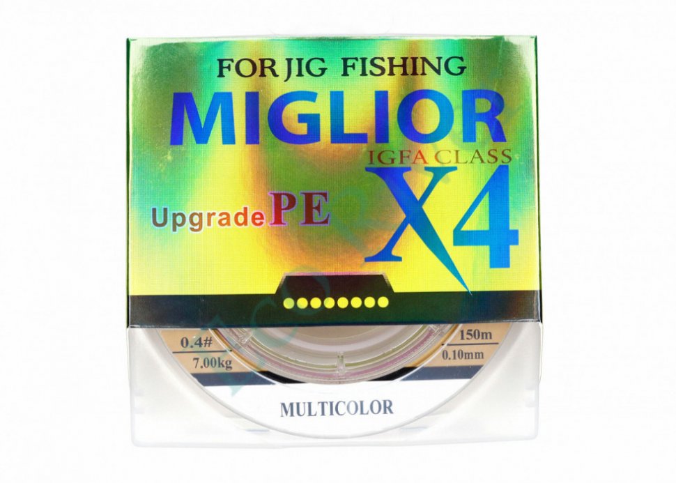 Леска плетёная Fish Season X4 0.14 150м multicolor