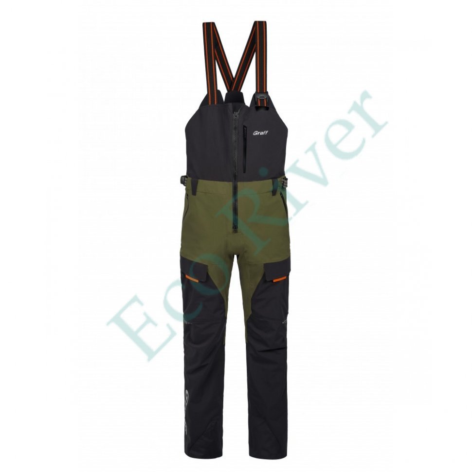 Костюм рыболовный Graff демисезонный размер 4XL/182-188 (Bratex 25000, оливковый)